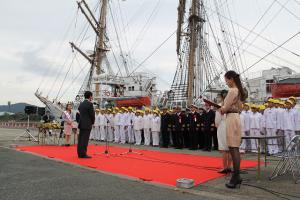 平成２８年１０月１３日（帆船「日本丸」蒲郡寄港歓迎式典）の画像