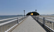 竹島橋中央の写真