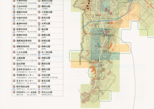 想定東海地震震度分布図003