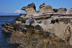 第7回惑星地球フォトコンテスト　最優秀賞「奇岩越しの世界文化遺産」後藤文義さん