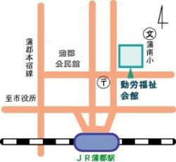 勤労福祉会館の地図