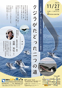 講演会「クジラがたどった二つの道」