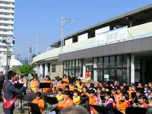 駅前コンサート（蒲郡駅）