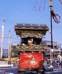 花山の山車