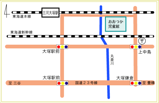 おおつか児童館地図