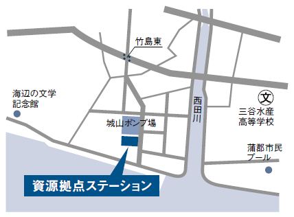 府相拠点案内地図