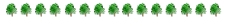 木が並んでいるイラストの画像1
