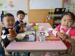 3歳児給食
