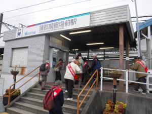 蒲郡競艇場前駅乗車