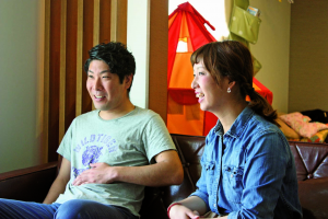 結婚生活は蒲郡の新居からスタート