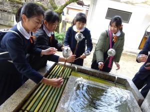 お寺に参拝