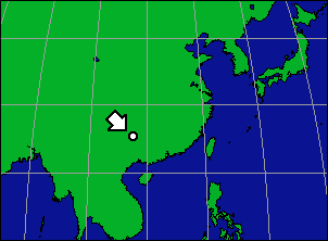 中国南部の広西壮族自治区のナンタン（南丹）