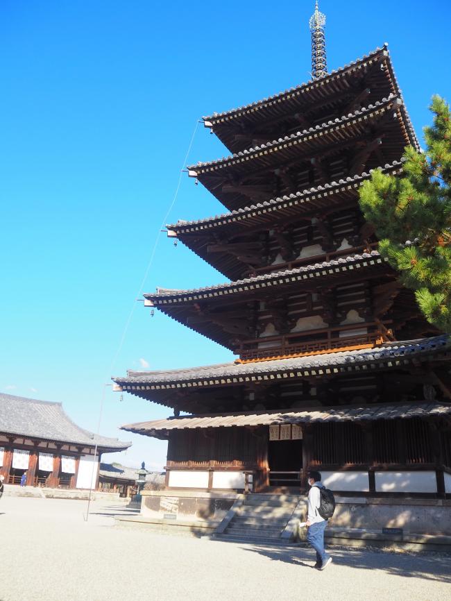 法隆寺　五重塔