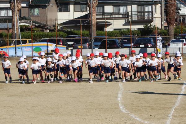 マラソン大会１年女子１