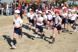 マラソン大会１年女子2