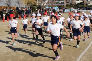 マラソン大会２年女子１