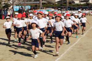 マラソン大会３年女子2