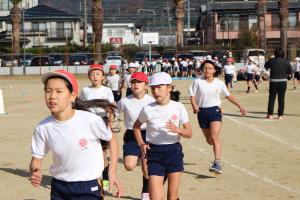 マラソン大会４年女子１