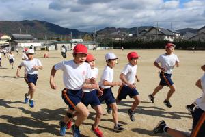 マラソン大会5年男子２