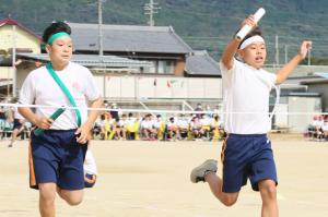 ６年学級対抗リレー5