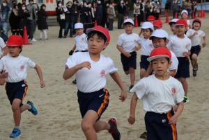 マラソン大会１年男子２