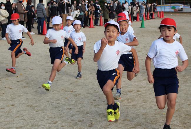 マラソン大会２年男子1