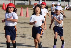 マラソン大会２年女子４