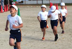 マラソン大会2年４