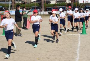 マラソン大会5年女子2