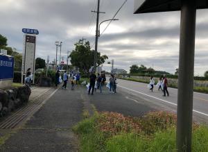 当日の様子（市民会館）