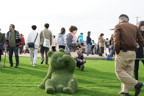 人工芝モニュメント２