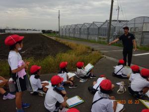 いちごハウス見学4