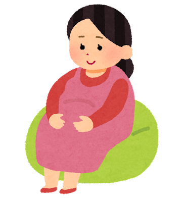 妊婦さんのイラスト