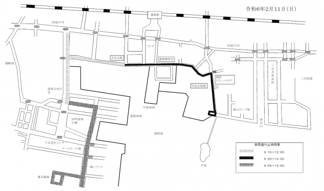 交通規制図