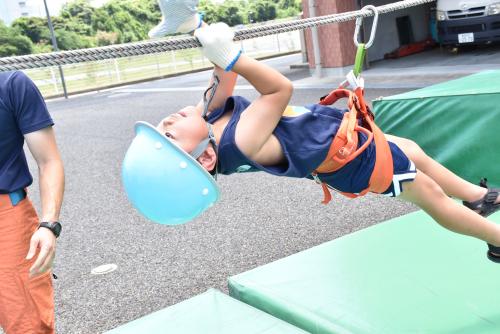 ちびっ子レスキュー体験