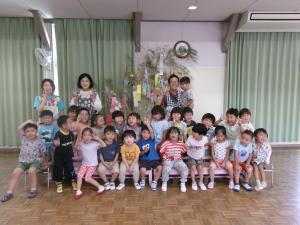 4歳児もも組の写真