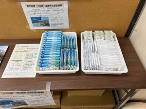 市役所でのパネル展示等の様子の2枚目です