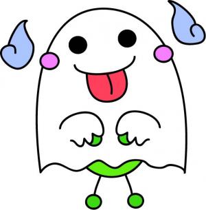 これはおばけのめくるくんです。