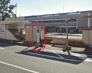 蒲郡駅乗降場所（蒲郡駅北口）