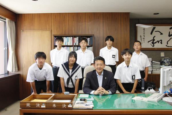 中学生市長対話