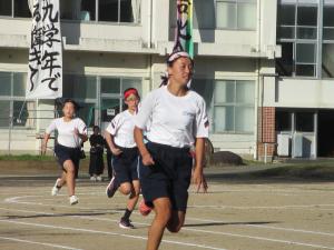 160m走