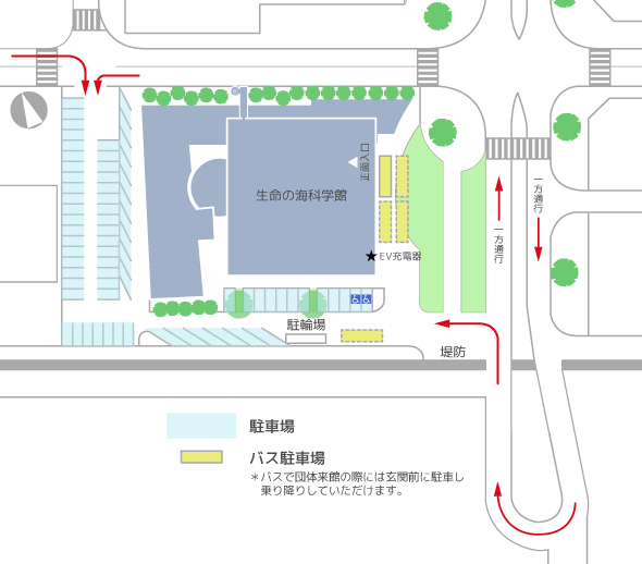 駐車場案内図