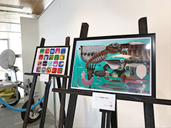 ミニ企画展「僕の古生物たち 〜Life from long ago〜」会場風景写真
