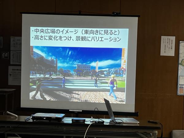 高さをつけたデザイン案