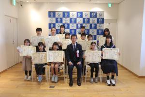 表彰者の集合写真