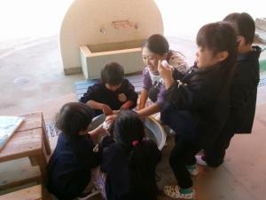 大掃除の様子