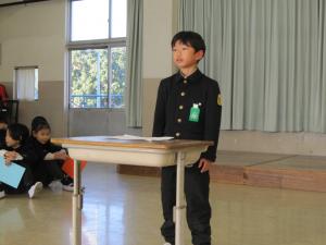 終業式①