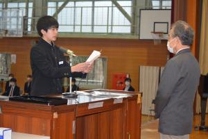 同窓会長への言葉