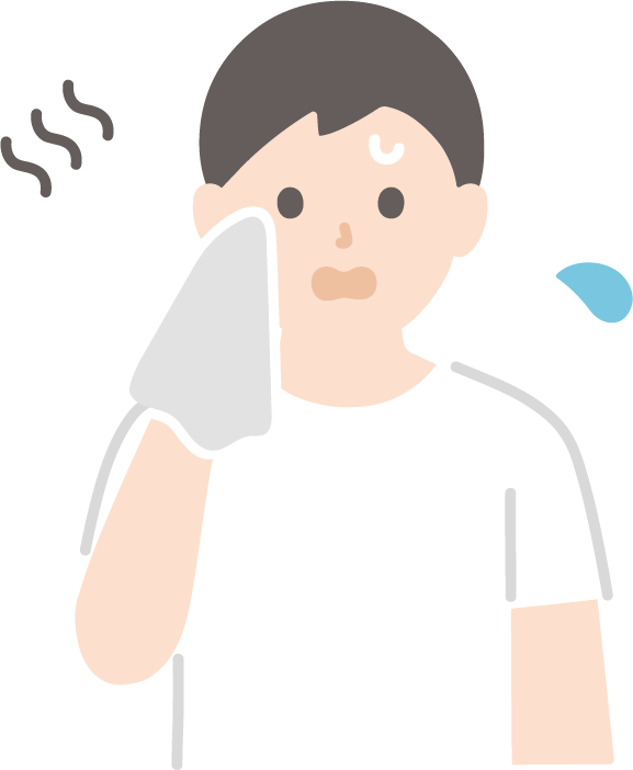 暑い人