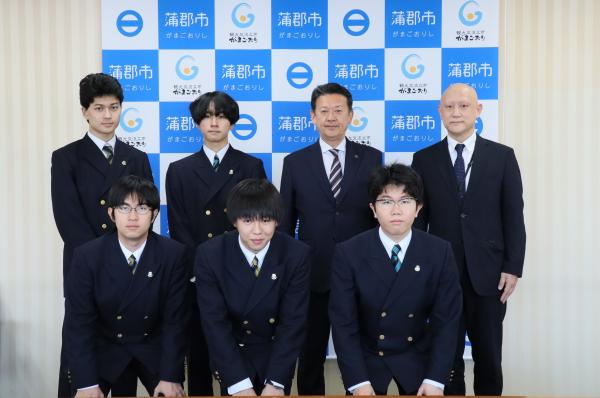 表敬訪問海陽学園